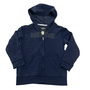 Osh Kosh B'Gosh Boys Hoodie Jacket Size 7 Blue Pre-Owned - Picture 1 of 4