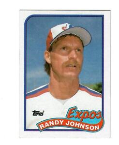 RANDY JOHNSON 1989 TOPPS ROOKIE RC #647 $20.00 SEATTLE MARINERS HALL OF FAME