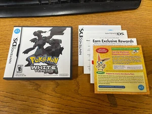 Pokémon White  ersion Case and inserts Only No game no manaul - Picture 1 of 2