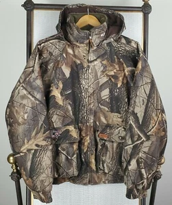 WOOLRICH MG3 Size Large Mens Reversible Realtree Camo Thermore Bomber Jacket - Picture 1 of 12