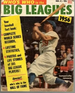 1956 Who's Who Big Leagues Baseball magazine Roy Campanella, Brooklyn Dodgers Pr - Picture 1 of 7