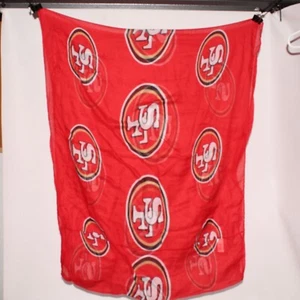 Forever Collectibles NFL San Francisco 49ers Football Infinity Schal rot weiß - Bild 1 von 5