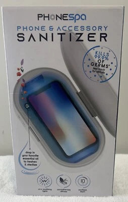 PhoneSpa Phone And Accessory Sanitizer, Kills 99.9% Of Germs - Image 1 of 4