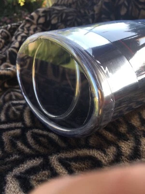 Punta de escape se adapta a tubo de 2,25" a 3,25" ovalado ojo de gato 25105 atornillado Foto 1 de 4