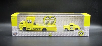 M2 MACHINES 1966 Dodge L600 COE & 1941 Willys Coupe Gasser, MOONEYES Hauler - Image 1 of 2