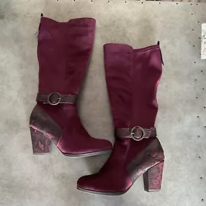 JOE BROWNS KNEE HIGH BOOTS SIZE 7; - Picture 1 of 7