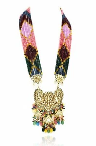 Leela Beaded Haar Set - Picture 1 of 3