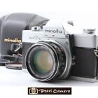 [Exc+5] Minolta SRT 101 SLR Film Camera MC Rokkor-PF 55mm f1.7 Lens From JAPAN