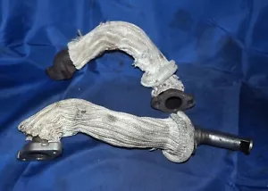 2014-2019 Ram 1500 Grand Cherokee 3.0L Ecodisel Engine Pair of EGR Coolant Pipes - Picture 1 of 9