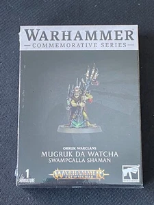 GW AoS - Serie Conmemorativa Orruk Warclans Mugruk Da Watcha Swampcalla Chamán - Imagen 1 de 2
