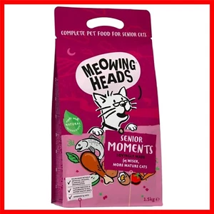Vet Approved 1.5kg Natural Dry Cat Food for Senior Cats - Hairball Control - Picture 1 of 7