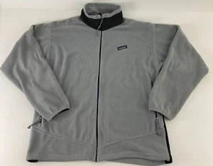 Patagonia Men's Full Zip Sweater Fleece Jacket Size Medium Gray - Picture 1 of 14