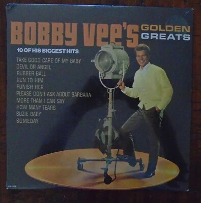 BOBBY VEE, Bobby Vee's Golden Greats USA New Sealed LP FREE SHIPPING - Image 1 of 2
