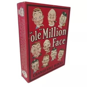 Ole Million Face Changeable Blocks Fun Optical Toys By Carey Orr Vintage 1998 - Picture 1 of 10