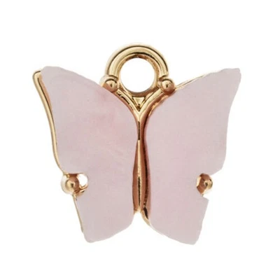 10 Piezas Dijes Acrílicos Encantadores Hágalo Usted Mismo Joyería Colgante Mariposa Hecho a Mano Animal Foto 1 de 4