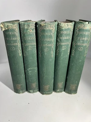 1855 Life of George Washington by Washington Irving Illustrated FAST SHIPPING Foto 1 de 4