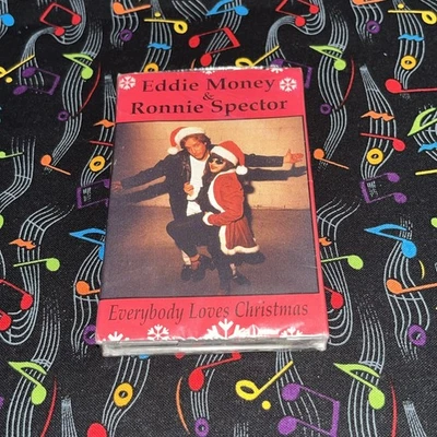 NEW Eddie Money & Ronnie Spector – Everybody Loves Christmas Cassette Single - Image 1 of 4