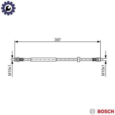 TIMING BELT 1 987 949 524 FOR FORD AUSTRALIA RENAULT LAGUNA/Nevada/Grandtour - Image 1 of 4
