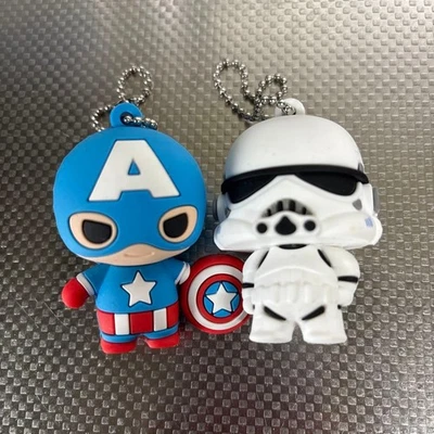 Marvel Avengers Captain America Star Wars Gummi Figur 5 cm Neu - Bild 1 von 4