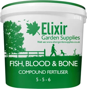Fish, Blood and Bone Meal | Organic-Based Fertiliser | 10Kg Bucket | Treats over - Picture 1 of 12