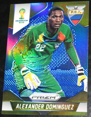 Copa Mundial Prizm 2014 Alexander Domínguez AZUL # 038/199 Ecuador #63 Paralelo Foto 1 de 2