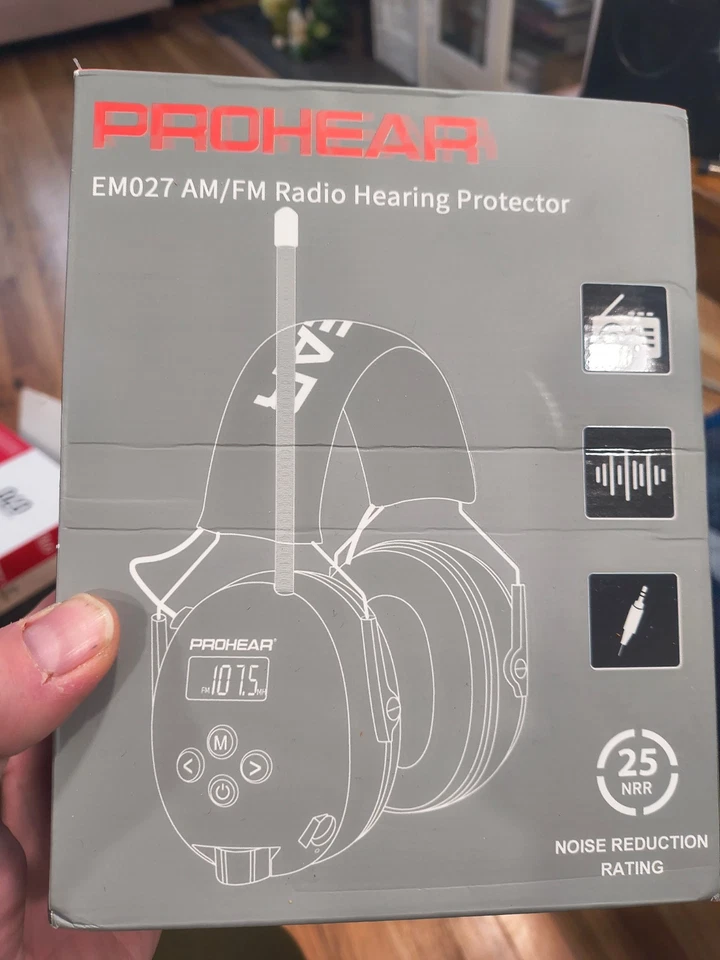 Protector auditivo ProHear EM027 AM/FM naranja/negro Foto 1 de 1