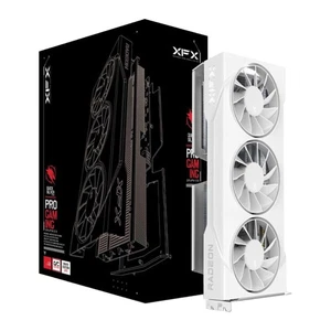 XFX Radeon RX 9060 XT SWIFT Gaming 16GB OC Graphics Card - White - Picture 1 of 4