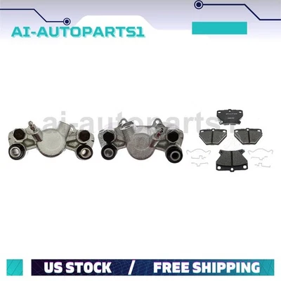 Pinzas de freno y pastillas de freno trasero izquierdo derecho Toyota Celica 2000-2005 Foto 1 de 4