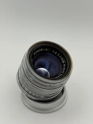 Lente telémetro de montaje Nippon Kogaku Nikkor Nikon HC 5 cm f2 LTM M39 172 Foto 1 de 4