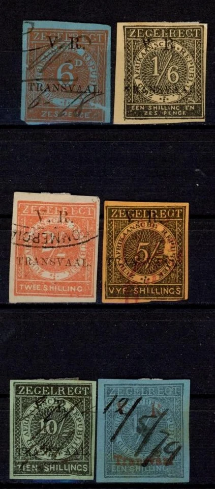 Transvaal South Africa revenues 1877 fiscal - Image 1 of 1