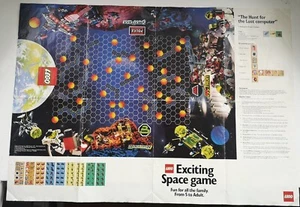 Póster original de Lego A1 - emocionante juego espacial 1991 - Imagen 1 de 7
