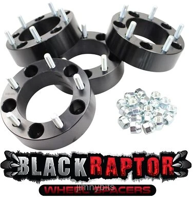 Black Raptor Suzuki Jimny 1997 to 2018 Gen 3 Wheel Spacers 50mm - Image 1 of 4