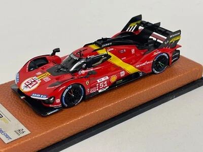 1/43 Looksmart Ferrari 499P AF Corse Winner 2023 24 H of LeMans LSLM162 Leather - Image 1 of 4