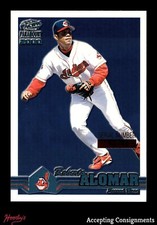 2000 Paramount Platinum Blue #67 Roberto Alomar CLEVELAND INDIANS 42/67