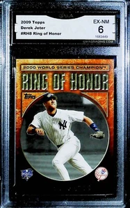 2009 Topps #RH8 Derek Jeter Ring of Honor GMA 6 - Bild 1 von 2