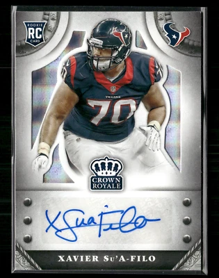 Xavier Su'A-Filo 2014 Crown Royale RC Auto 36/75 - Image 1 of 2