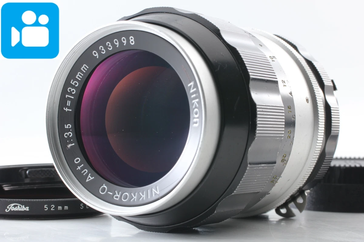 Nikon NIKKOR f/3.5 Camera Lenses 135mm Focal for sale - eBay
