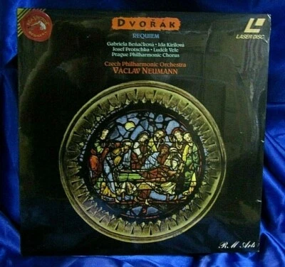 Sealed Laserdisc: Neumann -Benackova - Kirilova - Vele - Dvorak - Requiem - RCA - Image 1 of 2