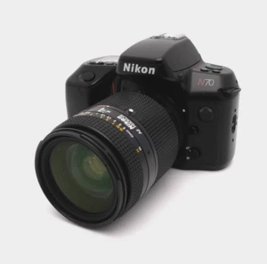 NIKON N70 35MM FILM CAMERA WITH 35-70MM LENS - Picture 1 of 7