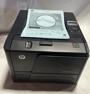 HP LaserJet Pro 400 M401dne Laser Printer Free Toner  Installed - Picture 1 of 6