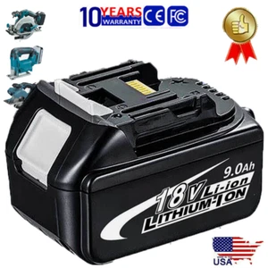 For Makita 18V 9.0Ah LXT Lithium Batteries BL1830 BL1860 BL1890 B tool Battery - Picture 1 of 12