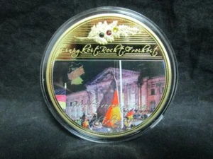 Bullionmedaille - Deutschland - Wiedervereinigung 1990 -2013- (110 g) PP SH279 - Bild 1 von 3