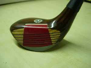 = 1W NOS * Unhit * Good 1990's Tiger Shark Laminated Wood Steel Shaft RH-R - Picture 1 of 10