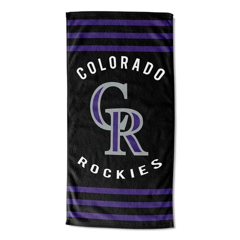 Colorado Rockies 30 x 60 Stripes Beach Towel FREE SHIP Cover