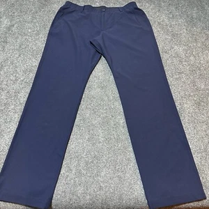 Under Armour Hose Herren 38 Blau Straight Mid Rise Eingrifftaschen - Bild 1 von 12