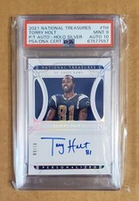 2021 Panini NT Torry Holt Personalized Tr On-Card Auto Silver 9/10 PSA 9 Auto 10