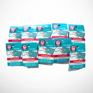 Boye Cabone Ringe weiß 10 Packungen (jede Packung 30 Stück 0,5 Zoll & 15 Stück 0,75 Zoll) Neu - Bild 1 von 4