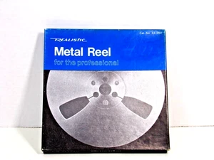 REALISTIC PROFESSIONAL METAL EMPTY REEL 7" Cat. No. 44-280 - Picture 1 of 5