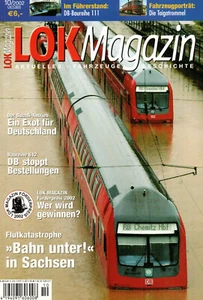 LOK MAGAZIN-Jg. 2002-FACHZEITSCHRIFT FÜR DAMPFLOKOMOTIVEN, E-LOKS & GLEISVERKEHR - Picture 1 of 1