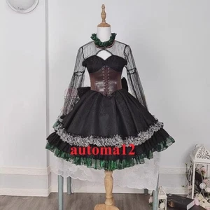 TouHou Project Kaenbyou Rin Cosplay Costume Women Girl Black Dress Halloween Cos - Picture 1 of 9